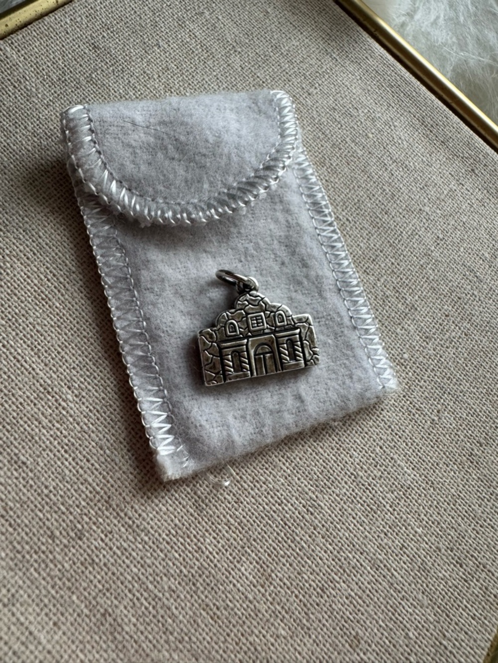 James Avery Silver Alamo Charm